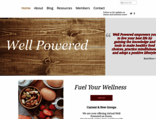 wellpowered.org screenshot