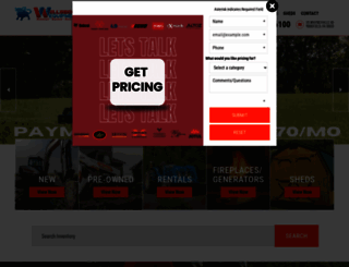wellsboroequipment.com screenshot