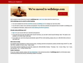 wellsfargodealerservices.com screenshot