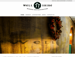 wellshiremassage.com screenshot