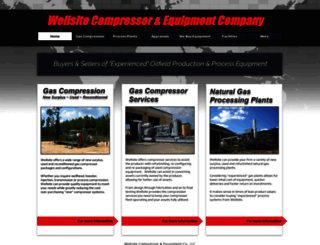 wellsitecompressor.com screenshot