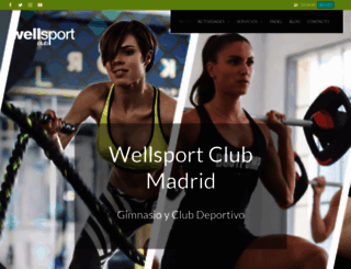 wellsportclub.com screenshot