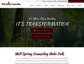 wellspringcounselingllc.com screenshot