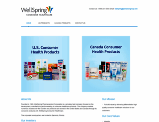 wellspringpharm.com screenshot
