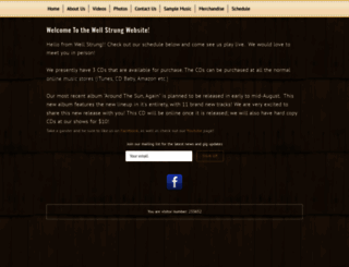 wellstrungbluegrass.com screenshot