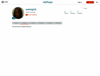 welshgirl2.hubpages.com screenshot