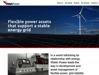 welshpower.com screenshot
