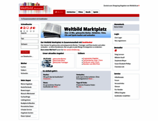 weltbild-marktplatz.at screenshot