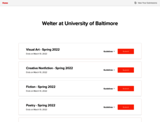 welter2017.submittable.com screenshot
