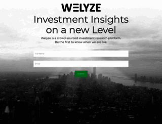 welyze.com screenshot