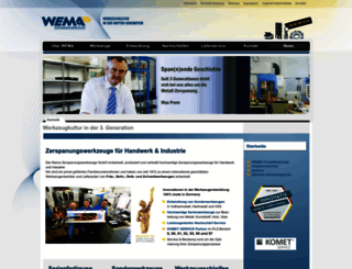 wema-zerspanungswerkzeuge.de screenshot