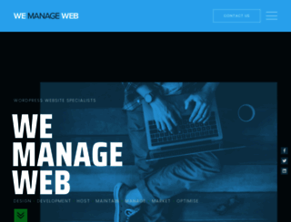 wemanageweb.co.uk screenshot