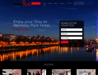 wembleyparkhotel.co.uk screenshot