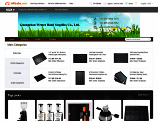 wemet.en.alibaba.com screenshot