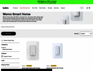 wemo.com screenshot