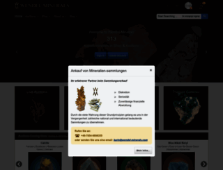wendel-minerals.com screenshot