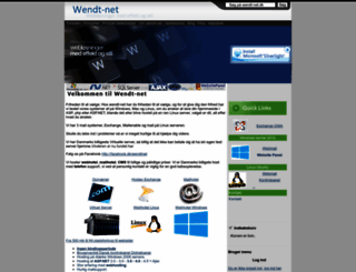 wendt-net.dk screenshot