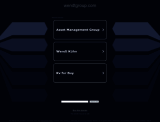 wendtgroup.com screenshot