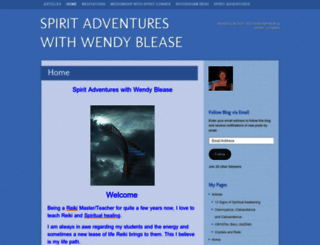 wendyblease.wordpress.com screenshot
