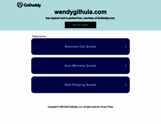 wendygilhula.com screenshot