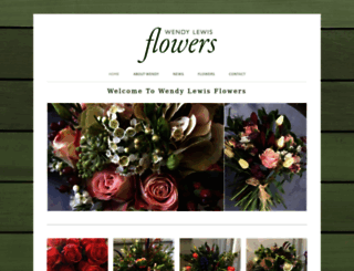 wendylewisflowers.com screenshot