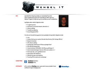 wengel.com screenshot