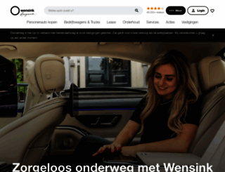 wensink.nl screenshot