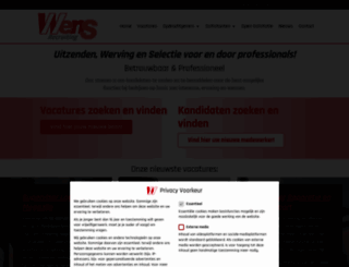 wensrecruiting.nl screenshot