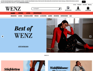 wenz.com screenshot