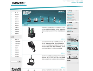 wenzel-cmm.cn screenshot