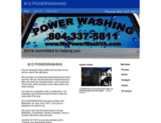 wepowerwashva.com screenshot