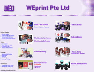 weprint.com.sg screenshot