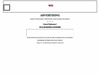 weradvertising.com screenshot