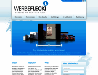 werbeflecki.de screenshot