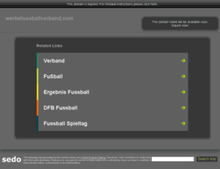 werbefussballverband.com screenshot