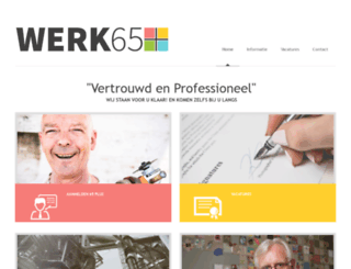 werk65plus.nl screenshot