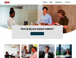 werkenbijaon.nl screenshot