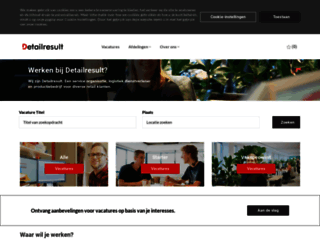 werkenbijdetailresult.nl screenshot