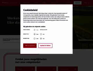 werkenbijprorail.nl screenshot