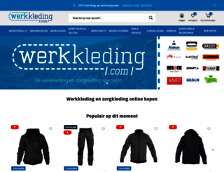 werkkleding.com screenshot