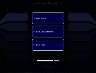 werkzeugkoffer-tests.de screenshot