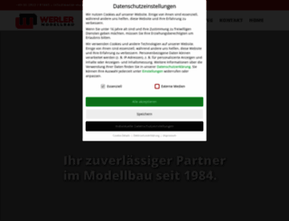 werler-modellbau-gmbh.de screenshot
