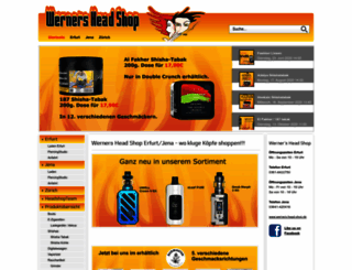 werners-head-shop.de screenshot