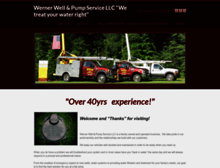 wernerwellpump.com screenshot