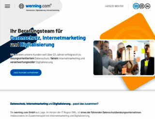 werning.com screenshot