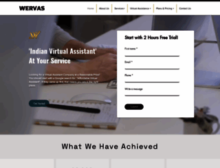 wervas.com screenshot