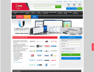 wes.com.au screenshot