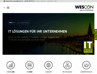 wescon.de screenshot
