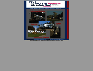 wesconco.com screenshot