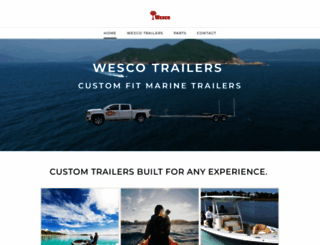 wescotrailers.net screenshot